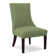 Chaise d'appoint rembourrée Tuxedo