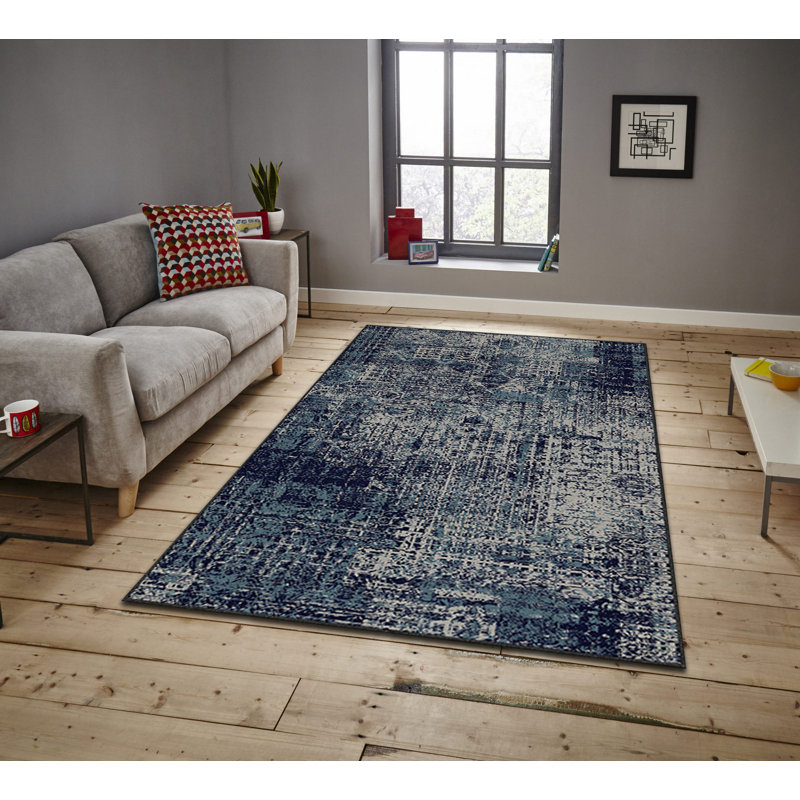 Luxurious Area Carpet (5.2 x 7.5 ft), 100% Polyester, 740 g/m² | Soft Velvet Fabric with Non-Slip Felt Dot Underside, Laminated Sponge for Comfort | Easy to Clean, Machine Washable at 86°F | Ideal for Living Room & Bedroom Decor