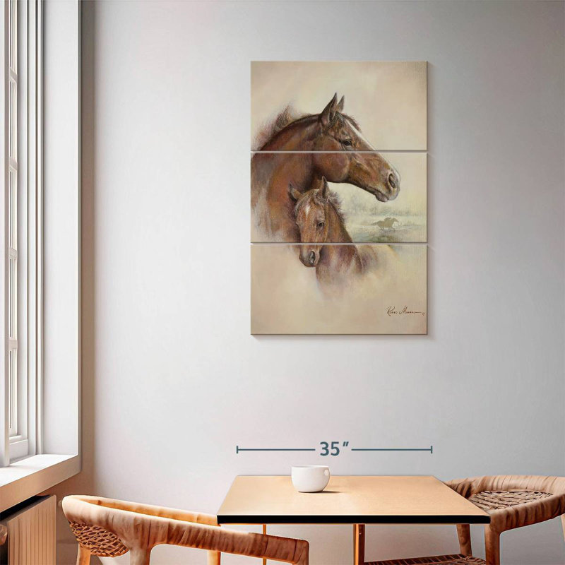 Brampt Race Horse III, 57" H x 36" W