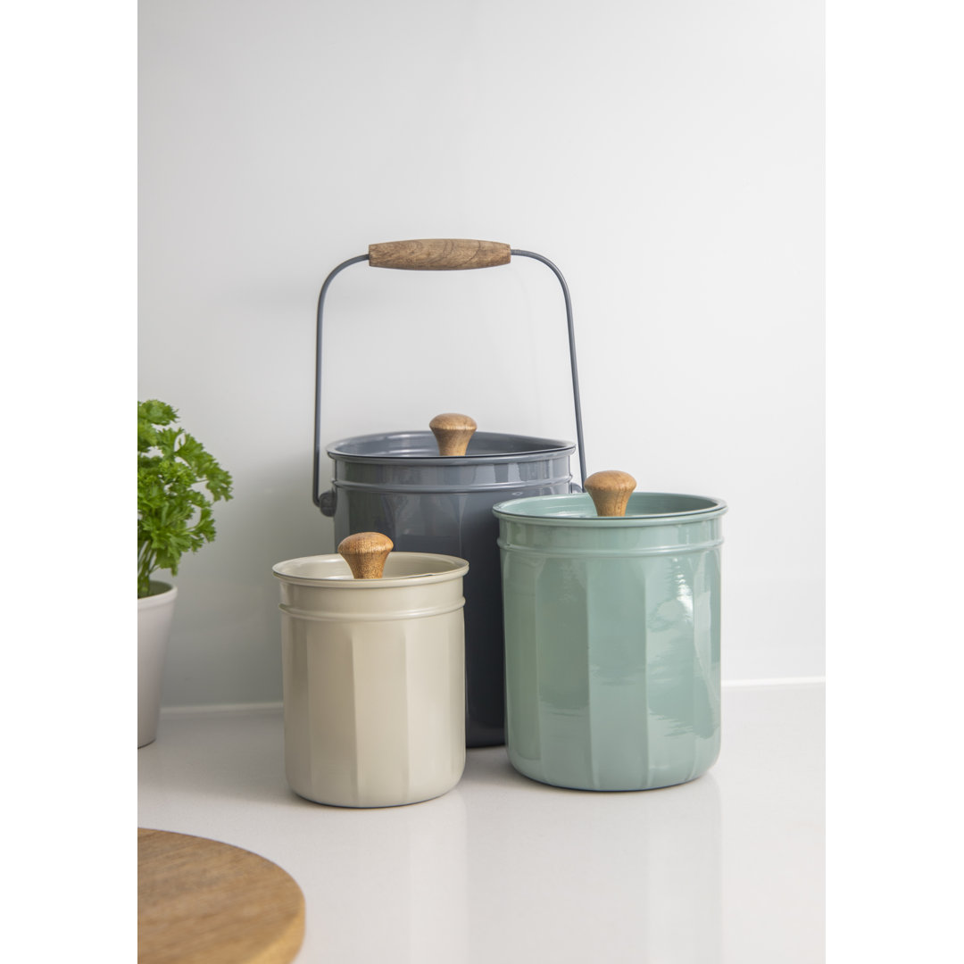 KitchenCraft 3-Piece Storage and Compost Container Set