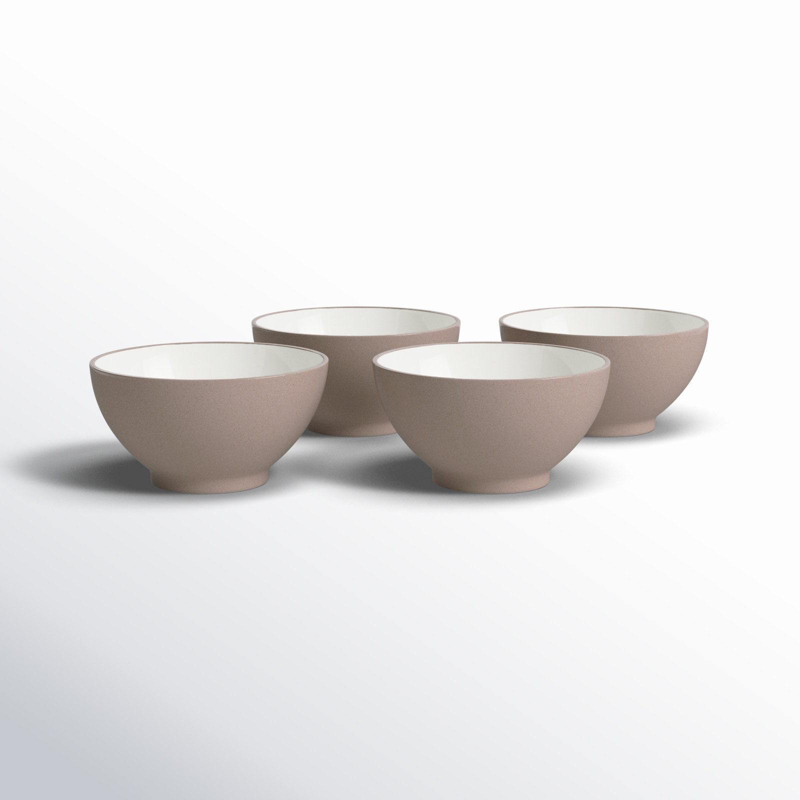 Noritake Colorwave Rice Bowls, Clay