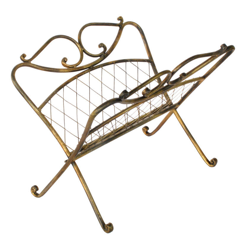 Energicus Metal Magazine Rack