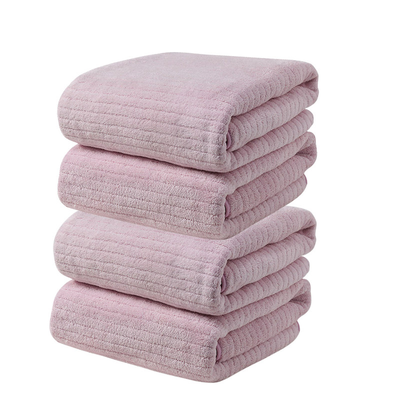Towels Soft Highly Absorbent Hotel Spa Bathroom Towel Collection for Bathroom Kitchen | 13.7x30 Inch | Set of 4, B