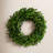 Round Faux Boxwood Wreath