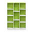Placentia 11-Cube Reversible Open Shelf Bookcase-904313980