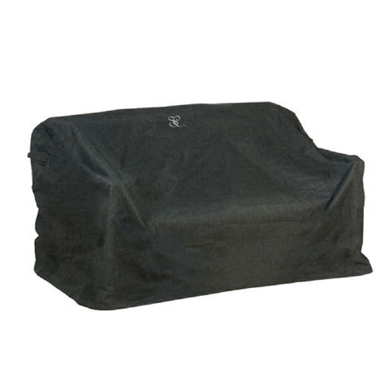 Housse de canapé de patio résistante à l'eau avec 4 ans, H 34 po x l 78 po x P 35 po