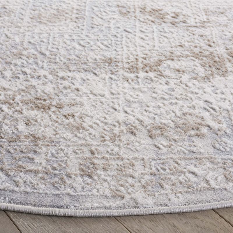 Hanna Performance Southwestern Rug, Round 6'7"