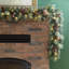 Soperton 9ft Glittered Christmas Garland with Lights and Pinecones