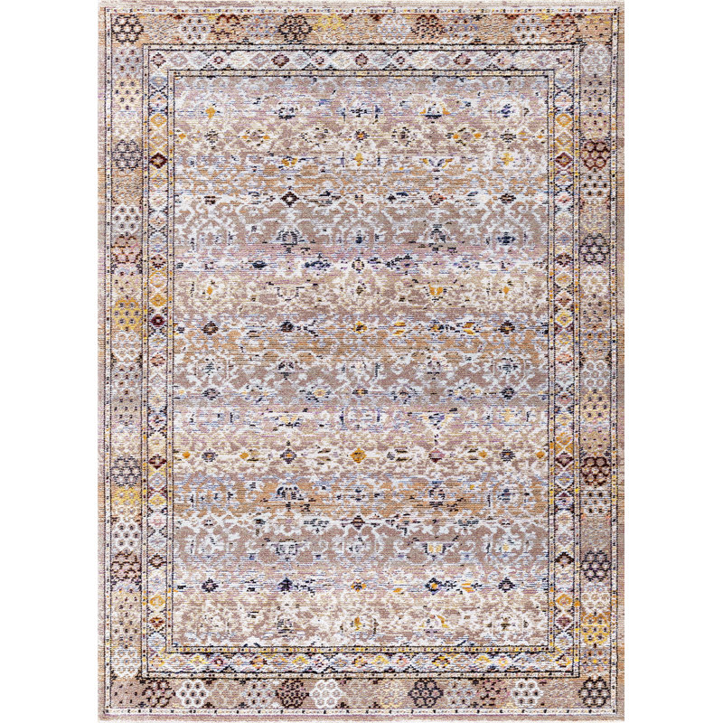 Tapis oriental gris clair Lawnmont, Rectangle 9 pi 2 po x 12 pi 10 po
