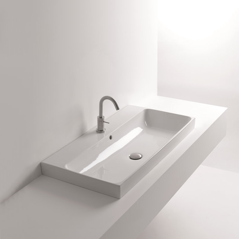 Normal 31.5'' L Bathroom Sink