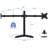 Mount-It Full Motion Adjustable Double Monitor Desk Stand | Fits 21 - 32 In. Computer Screens