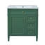 Meuble-lavabo moderne de 30 po Alder avec motif unique et matériaux durables-123512884