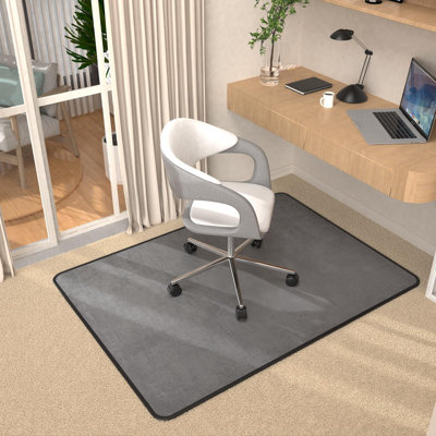 Heavy Duty Office Chair Mat 120x90cm, Anti-Skid Protector for Carpet & Hardwood Floors
