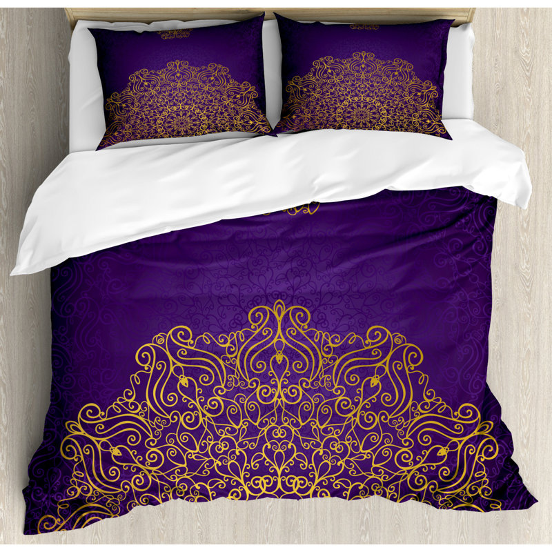 Meltzer 260 TC Duvet Cover Set, Double - 2 Standard Pillowcases