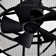 19.8 '' Farmhouse Reversible Caged Ceiling Fan with Light and Remote