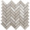 Highland 1" x 3" Marble Herringbone Mosaic Wall & Floor Tile