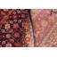 Tapis en laine noué à la main rétro bleu Tabriz Mahi Sullivan rétro - 9 pi 11 po x 12 pi 6 po