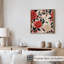 «Floral Rose Flowers VI», reproduction d'art non encadrée-882130518