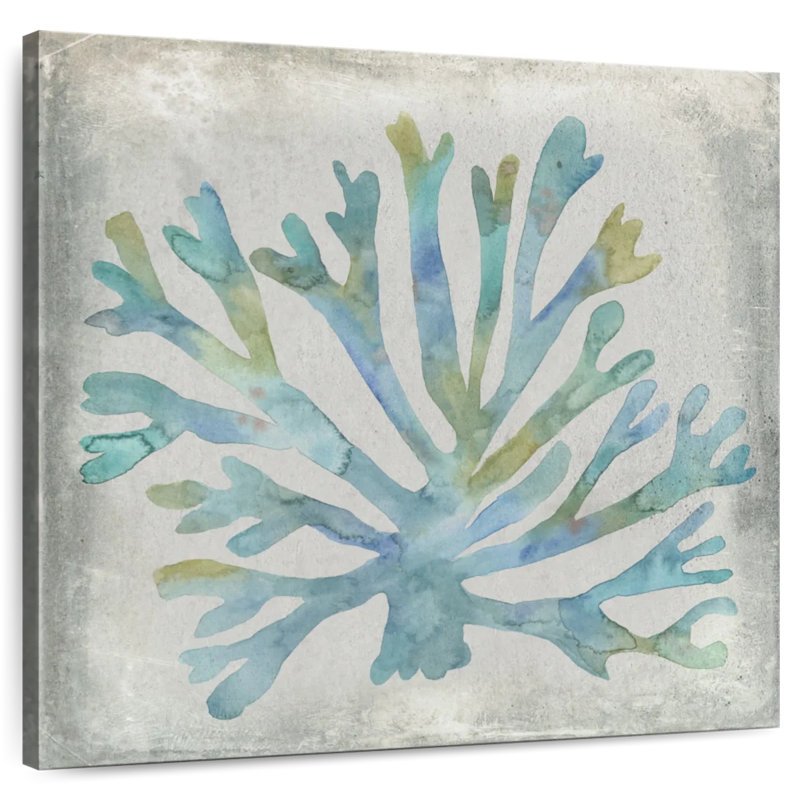 Brampt Watercolor Coral I, 16" H x 16" W