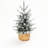1.5Ft Flocked Artificial Tree Potted