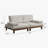Gagik 78.7" W Ash Wood Upholstered Sleeper Sofa-152137911