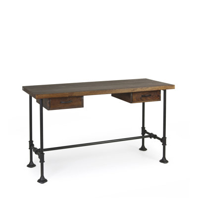 Pipa Solid Wood Writing Desk
