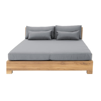 Monterey Teak Outdoor Daybed Lounger