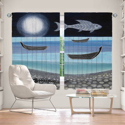 Fehrat Room Darkening Curtains / Drapes Pair