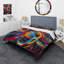 Ensemble de housse de couette en microfibre / polyester Minimalisme Graffiti Artwork III Bedding-1679655536