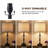 Morkus 25.5" Crystal Table Lamp with 3-Way Dimmable Light and USB Type-C Ports-1886272826