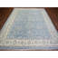 Tapis oriental en laine pure noué à la main 8 pi x 9 pi 9 po bleu Peshawar 2C0589C0F0D54782BD910A45722196DB