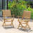 Jax 8 - Person Teak Wood Patio Dining Set with Rectangular Table
