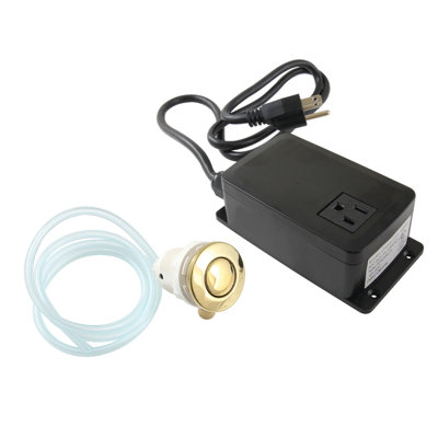 Kingston Brass Trimscape Single Outlet Garbage Disposal Air Switch Kit