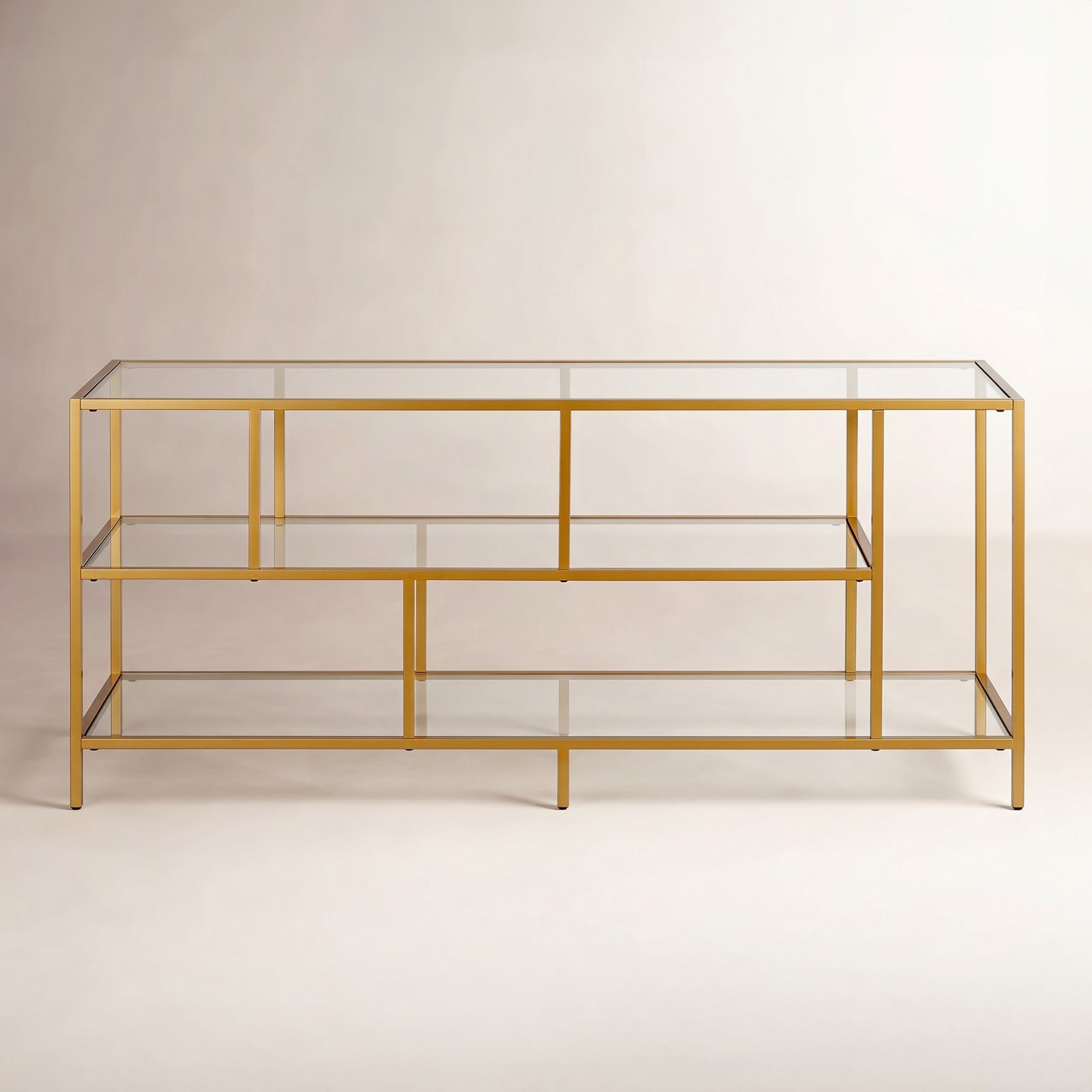 Wylan 55'' Media Console, Brass