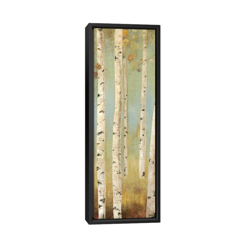« eco panel i », impression sur toile tendue, H 36 po x l 12 po x P 1,5 po, Toile avec cadre noir