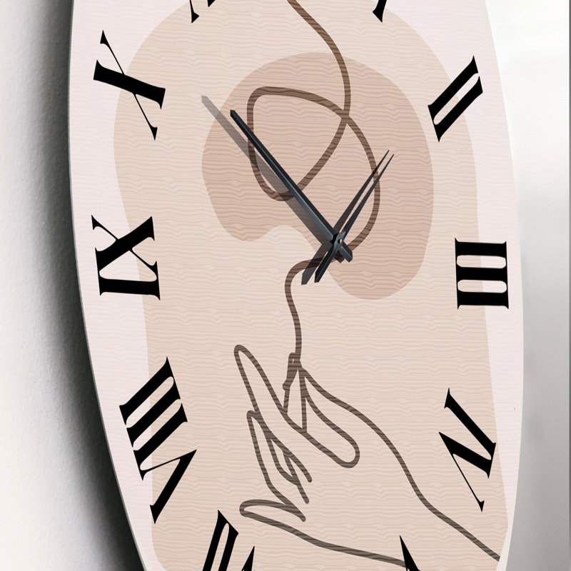 Horloge murale Organic Boho, Grand