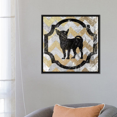 " Chihuahua (Yellow&Grey) " by 5by5collective