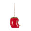 Ensemble de 2 nichoirs suspendus en céramique en forme de fruit pour la décoration de jardin