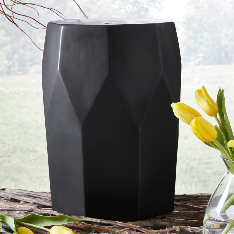 Lysann Ceramic Accent Stool