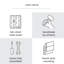 Strenta Davyen Solid Wood Floating Nightstand