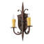Shield 2 - Light Candle Wall Light