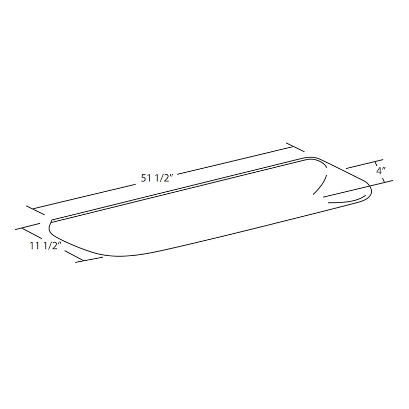 Acrylic LED Flush Mount