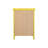 Vibrant Yellow Casual Nightstand