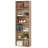 Langner 70.8" H x 23.6" W Standard Bookcase, 6-Tier Open Bookcase and Bookshelf, Freestanding Display Storage Shelves Tall Bookcase for Bedroom, Living Room and Office-708401502