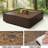 Square Coffee Table 12.6"H-920056089