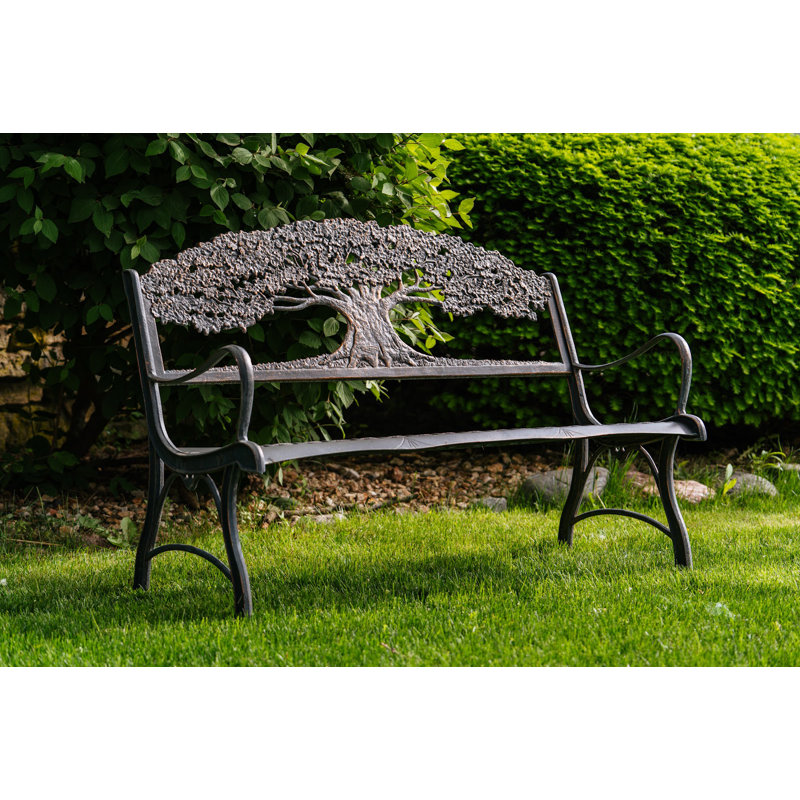 Middlebrooks Tree Cast Iron Park Bench