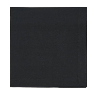  Ensemble de 4 serviettes Black Elements