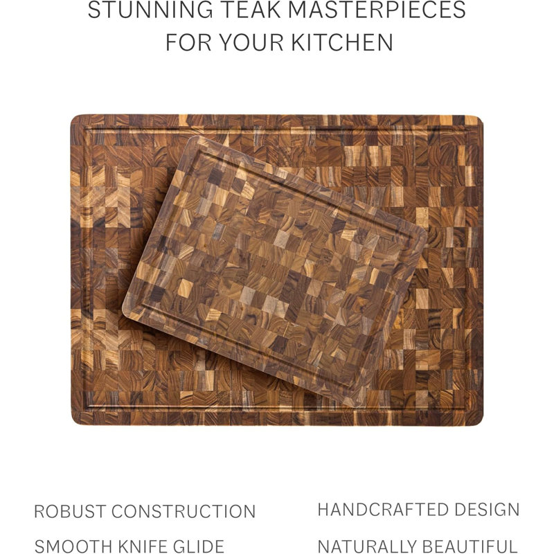 Teakhaus Teak Wood Cutting Board
