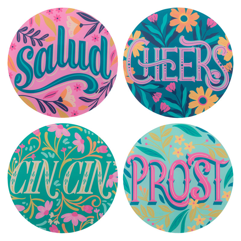 Acrylic Coasters Cheers