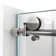 DreamLine Continuum 56-60 in. W x 76 in. H Fully Frameless Sliding Shower Door